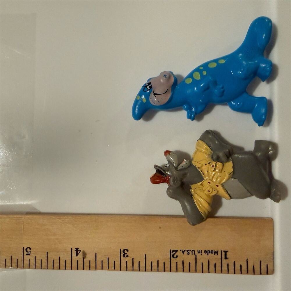 Vintage 1992 The Flintstones Cereal Prize Mini Figures Lot Dino Elephant